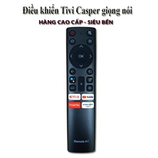  Điều khiển tivi Casper  V1 có giọng nói Hàng công ty chất lượng tốt nói mượt phím mềm nhạy 