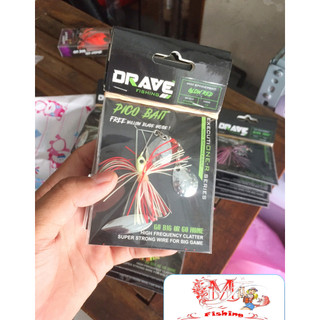 Mồi Lure Lóc Mini Spinerbait DRAVE