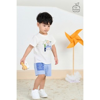 Bộ cộc tay La Pomme Chuyến xe vui nhộn LP12150
