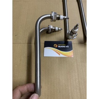 thanh nhiệt u quỳ ,nồi phở ,bánh cuốn 220v/1kw/2kw/3kw inox 304 zen M16
