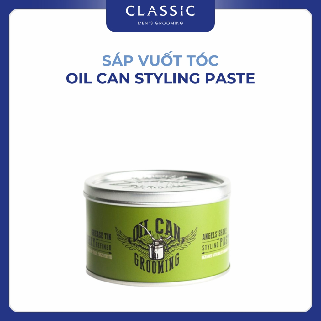 Sáp vuốt tóc Oil Can Grooming Angels’ Share Styling Paste