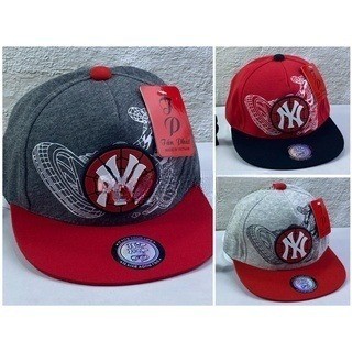 Nón hiphop trẻ em 2 tuổi đến 5 tuổi mũ (snapback) logo da Ny