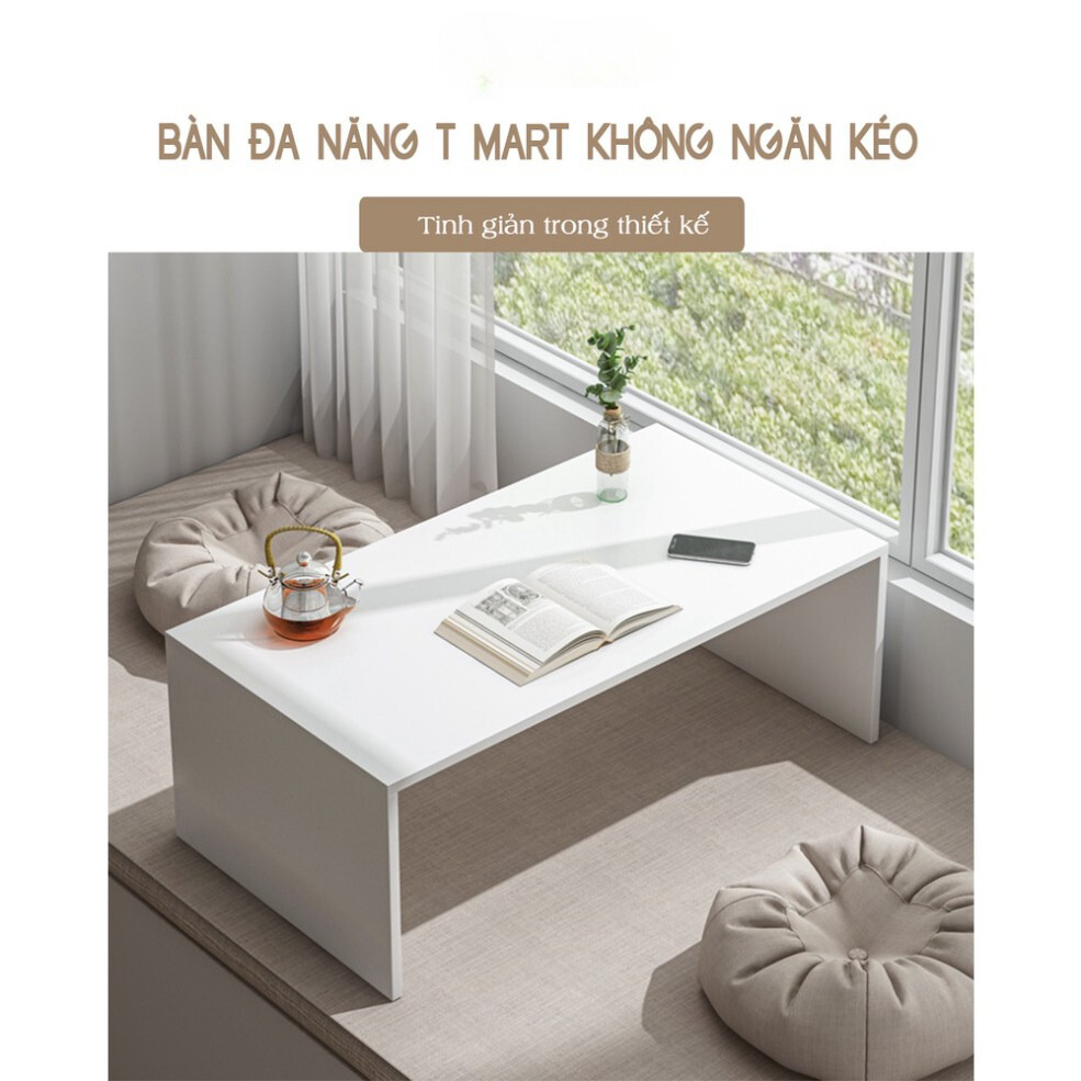 Bàn trà  ngồi bệt đa năng, bàn học ,bàn làm việc  đơn giản nhỏ gọn , bàn trang điểm ngồi bệt gỗ MDF phủ Melamine ND78 | BigBuy360 - bigbuy360.vn