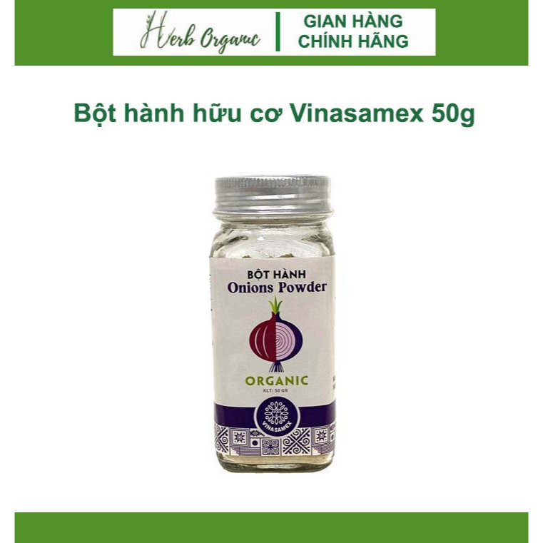 Bột hành hữu cơ Vinasamex 50g