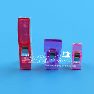 Kẹp vải nhựa giữ vải cố định khi may.
