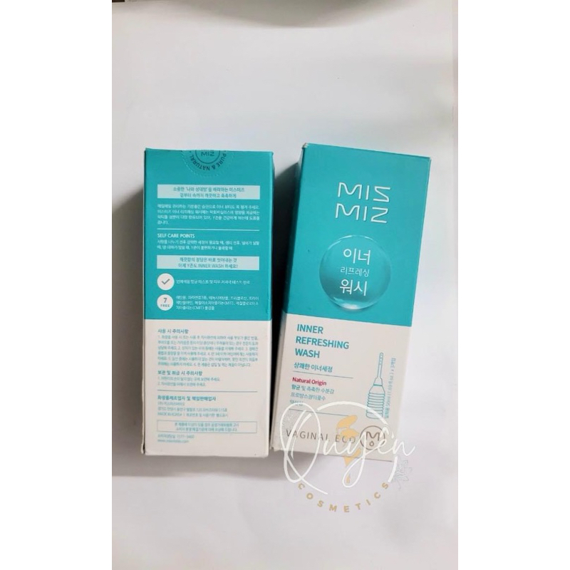 Gel vệ sinh làm sạch sâu vùng kín Mismiz Inner Refreshing Wash