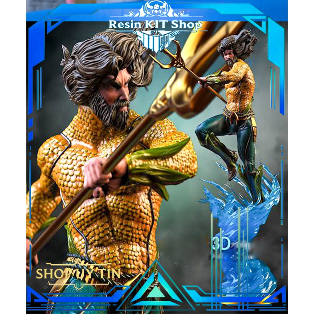 Phôi Mô hình AQUAMAN siêu nét size 20 cm