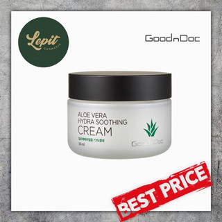 [Hàng Nhập Khẩu] Kem Lô Hội Kem Dưỡng Cấp Ẩm Trắng Sáng Tái Tạo Da Chống Lão Hóa GoodnDoc Aloe Vera Hydra Soothing Cream