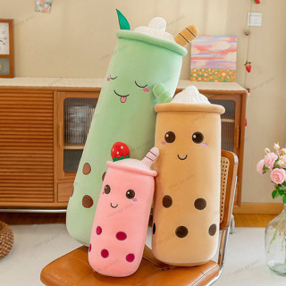  gối ôm hình thú ngộ nghĩnh đáng yêu Gấu nhồi bông ly trà sữa trân châu mềm mại dễ thương 