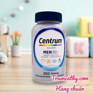 date 11-2025 vitamin tổng hợp dành cho nam trên 50 tuổi centrum men 200 viên
