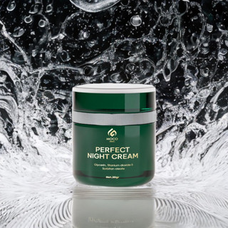 Kem Dưỡng Trắng, Phục Hồi Da Perfect Night Cream MOCO Natural Dưỡng Da Trắng Hồng, Căng Bóng Da