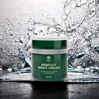 Kem Dưỡng Trắng, Phục Hồi Da Perfect Night Cream MOCO Natural Dưỡng Da Trắng Hồng, Căng Bóng Da