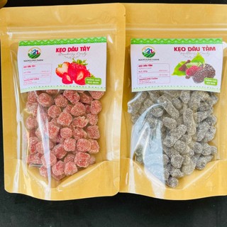 Bộ 2 gói mứt dâu tây dâu tằm Mangline Farm mỗi gói 250g chua ngọt ăn là ghiền đặc sản Đà Lạt