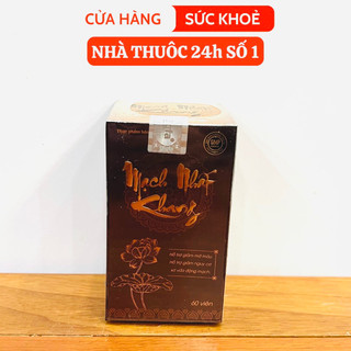 MẠCH NHẤT KHANG Hộp 60 Viên giúp hỗ trợ mỡ máu