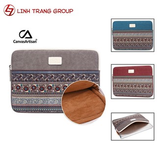 Túi chống sốc họa tiết thổ cẩm cho laptop - Oz32
