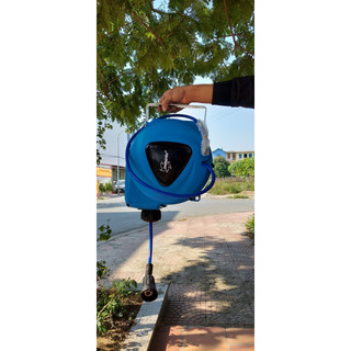 Dây hơi rút xịn phi 8 PU 9m 12m 15m