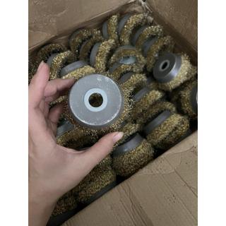 Bát đánh rỉ,cước đánh rỉ ,chổi đánh rỉ phi 100mm-sét 2 cái