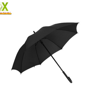 Ô dù đen trơn cán dài 90cm - Winz