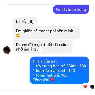 TONER HẠT CÂY PHỈ DÀNH CHO DA DẦU MỤN ( HANDMADE FRESH TONER )
