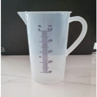 Ca đong chia vạch nhựa tốt 500ml