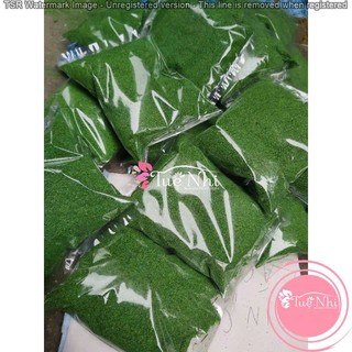 Bịch 100g bột rêu xanh phủ gốc cây , tường rêu , bột cỏ nhân tạo - phụ kiện ngành hoa.