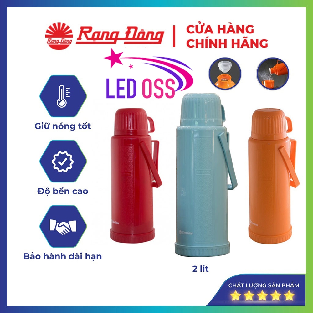 Phích Đựng Nước Nóng Rạng Đông 2 Lít (2035N5)