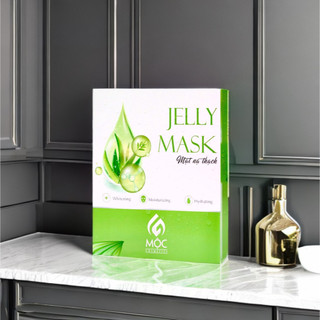 Hộp 3 miếng Mặt Nạ Thạch Jelly Mask MOCO Natural Giúp Da Căng Mịn Trắng Hồng Tự Nhiên, Giảm Lão Hóa, Giúp Da Tươi Trẻ