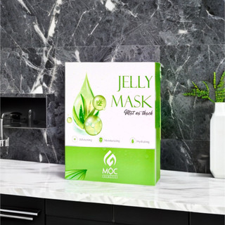 Hộp 3 miếng Mặt Nạ Thạch Jelly Mask MOCO Natural Giúp Da Căng Mịn Trắng Hồng Tự Nhiên, Giảm Lão Hóa, Giúp Da Tươi Trẻ