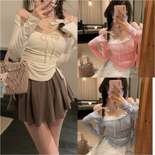 ÁO THUN BẸT VAI PHỐI YẾM LULITA SIÊU NGỌT NGÀO KU21