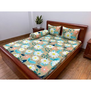 Drap ga lẻ thun lạnh hàn quốc in 3D cao cấp