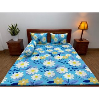 Drap ga lẻ thun lạnh hàn quốc in 3D cao cấp
