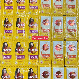 Dây dầu gội hoặc xả Sunsilk vàng 6g (dây 10 gói)