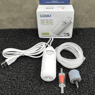 Sủi Oxy USB Sobo AR-02 | Sủi Oxy USB Cho Hồ Cá Cảnh
