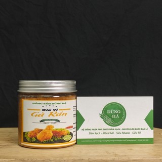 BỘT GIA VỊ GÀ RÁN - Lọ 250g tiện dụng
