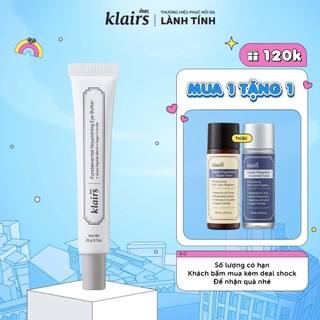 Kem Dưỡng Mắt Dear, Klairs Fundamental Nourishing Eye Butter 20g