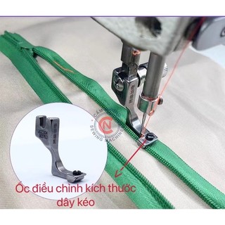  chân vịt tra dây kéo kiểu mới điều chỉnh kích thước dây kéo lớn nhỏ máy may kim công nghiệp T69 