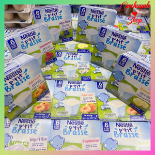 Sữa chua nguội Nestle PHÁP ĐỦ VỊ CHO BÉ TỪ 6M hàng air