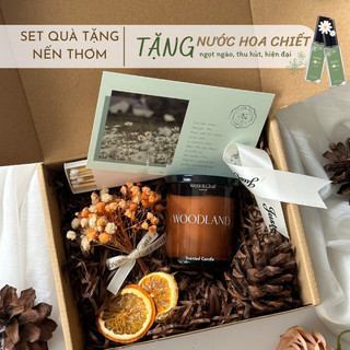 [FREESHIP] Set Quà Tặng Nến Thơm Quà Sinh Nhật Quà Tặng Doanh Nghiệp Quà Tặng Người Yêu