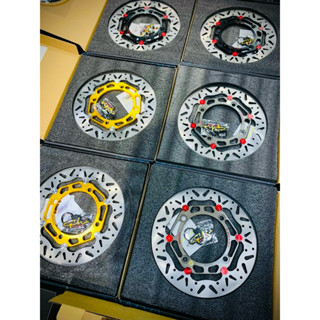 đĩa thắng Ghracing gắn Shvn sh125 sh150 sh160 sh300i sh350i - size 240mm 256mm 267mm - lòng đen xám vàng