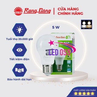 Bóng đèn led tròn 5w rạng đông - samsung chipled