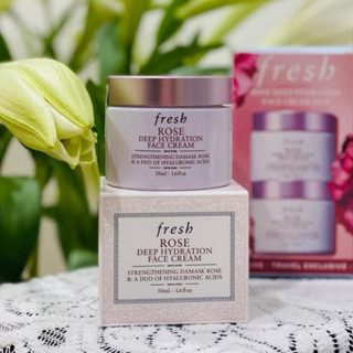   50ml Kem dưỡng Fresh Rose Deep Hydration Face 