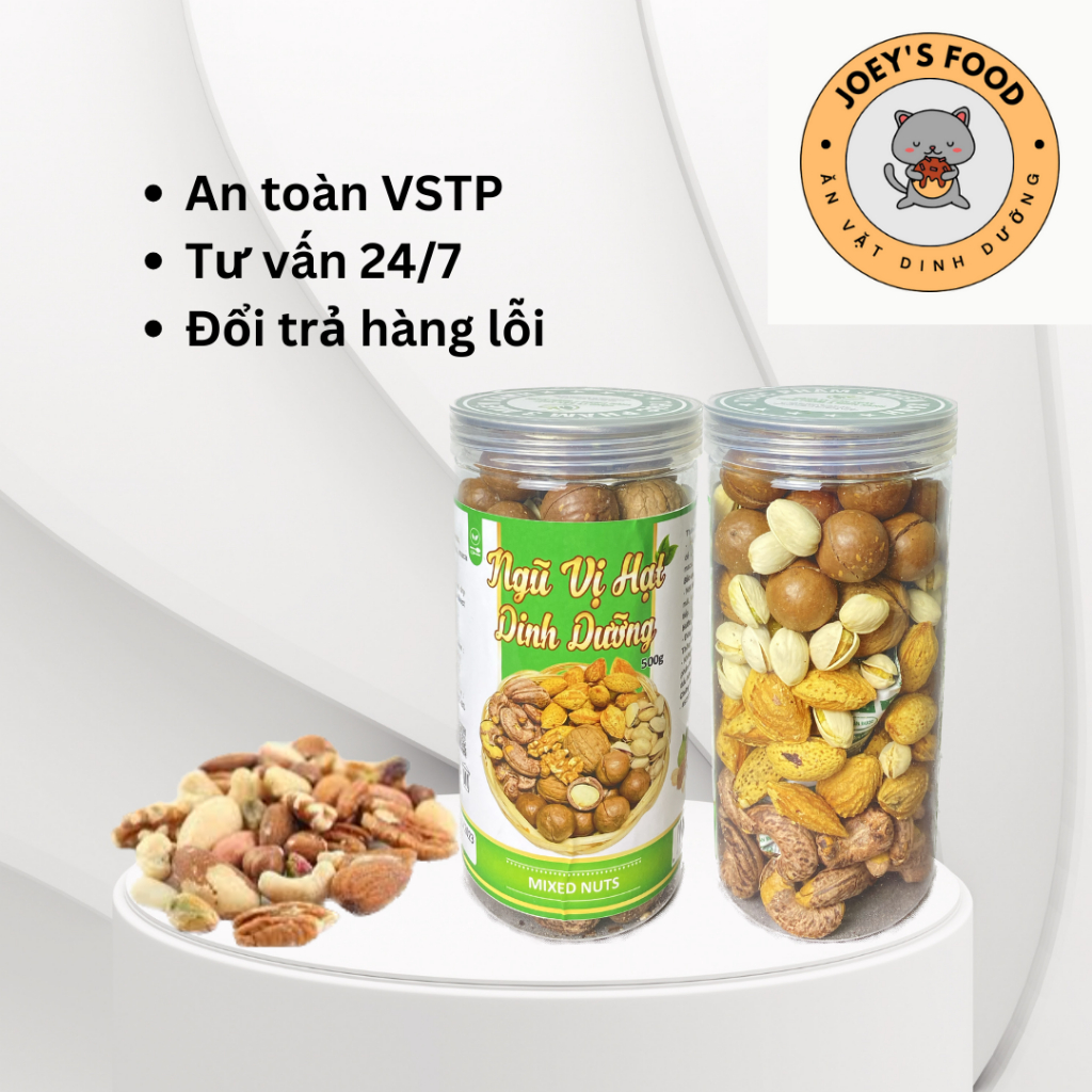 NGŨ VỊ HẠT DINH DƯỠNG 500g Ăn vặt dinh dưỡng - Joey's Food