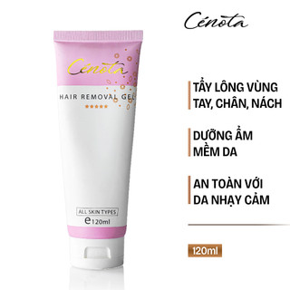 Kem Tẩy Lông Cenota Hair Remove Gel Tẩy Lông Nhẹ Nhàng Giúp Da Sáng Mịn