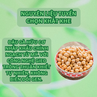 Đậu gà hữu cơ cho bé ăn dặm