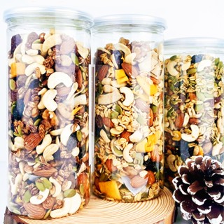 [Combo 3 hộp] Granola ngũ cốc ăn kiêng, eat clean, healthy food - tổng 3 hộp 15%