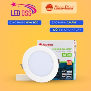 Đèn LED Âm Trần Downlight 12W, Vỏ Nhôm Đúc, Rạng Đông ChipLED SAMSUNG (DAT04)