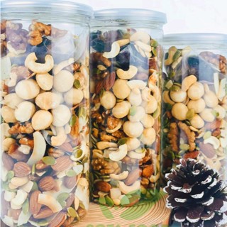 [3 HỘP KHÔNG YẾN MẠCH] Granola ngũ cốc ăn kiêng, eat clean, healthy food 0% yến mạch - tổng 3 hộp VIP