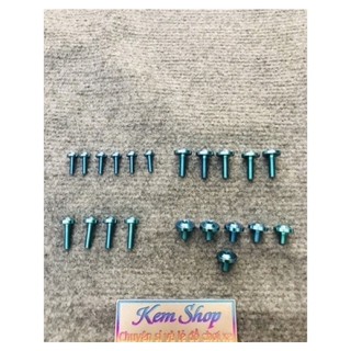 Full Ốc Titan Gr5 Gắn Dàn Áo Wave 100/110