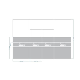 Giấy Dán kính Mờ chống nước kích thước 3x1.2m