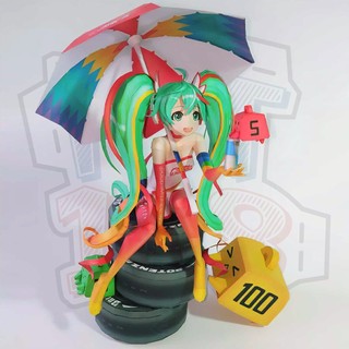 Mô hình giấy Anime Game Racing Miku 2016 – Vocaloid
